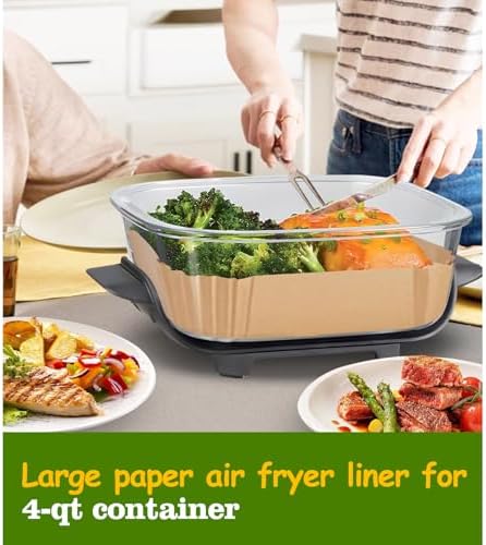 Air Fryer Liners for Ninja Crispi, Disposable Ninja Crispi Accessories