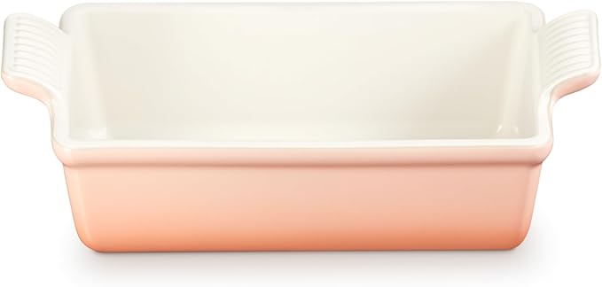 Le Creuset Stoneware Heritage Loaf Pan, 9", Peche