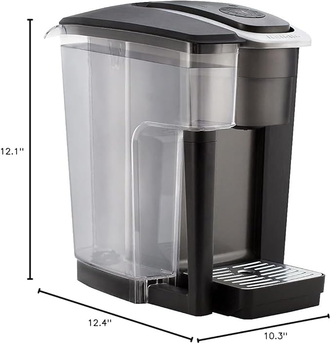 Keurig K-1500 Commercial Coffee Maker,Black 12.4" x 10.3" x 12.1"