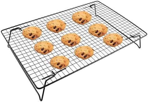 Cooling Rack for Baking, 17x11 inch Baking Sheet with Foldable Leg