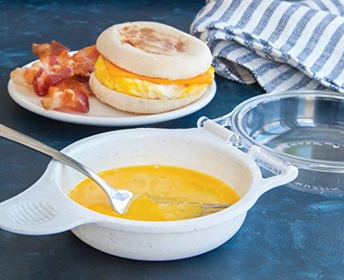 Nordic Ware 3-in-1 Breakfast set, 2-Piece, White