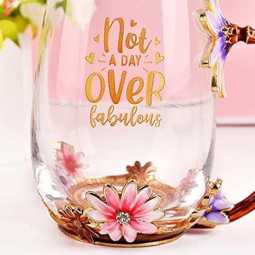 OEAGO Birthday Gifts for Women Mom Tea Cup Unique Friendship Mothers Gifts for Her from Daughter Son Ideas for Friend Female Sister Coworker
