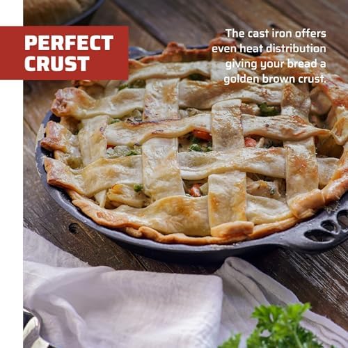 Camp Chef Cast Iron Pie Pan, 10 in.