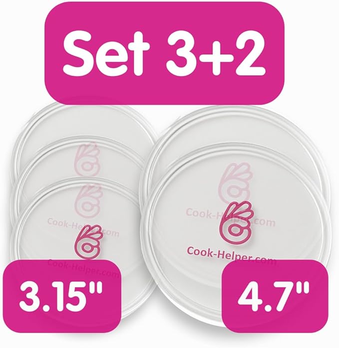 Grip Pad Mix Size 5 pcs (2 pcs x 4.7; 3 pcs x 3.15 in)