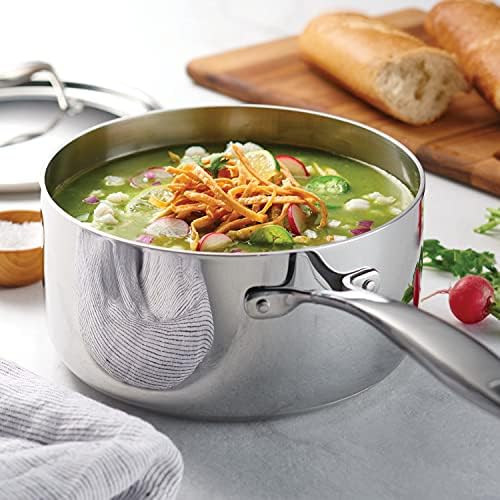 Tramontina Signature Tri-Ply Clad Stainless Steel 3-Quart Sauce Pan