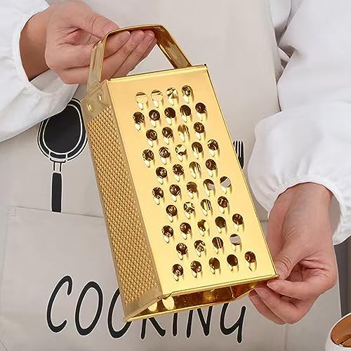Stainless Steel 4 Sides Multifunctional Grater Slicer with Handle
