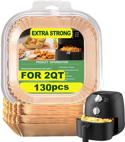 Small Air Fryer Liners, 2 qt Air Fryer Liners