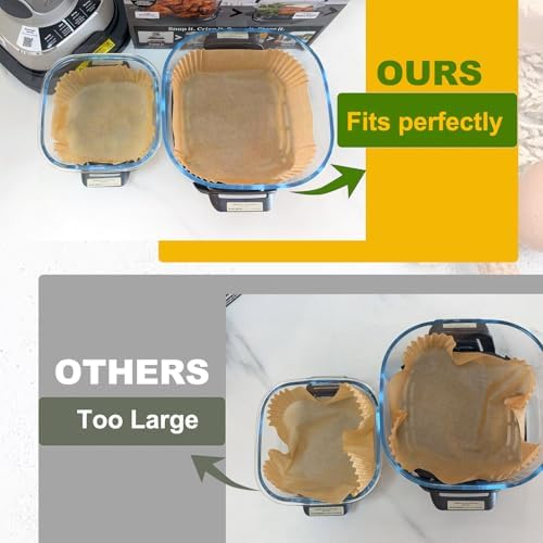 Air Fryer Liners for Ninja Crispi, Disposable Ninja Crispi Accessories