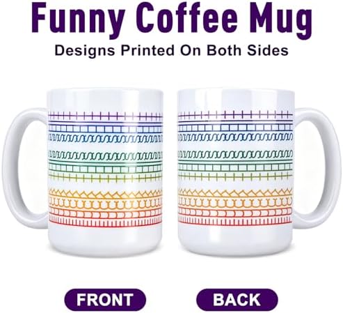 Fuck This Shit Secret Mug,15Oz Hidden Message Coffee Cup Ceramic