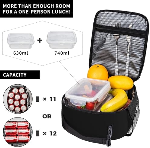 Axolotl Insulated Lunch Box for Kids, Small Cooler Lunch Bag lunchbox for School, Toddler Lunch Box for Girls boys, Waterproof Durable Portable Lunch Tote Bag Food Container for Travel Picnic Work