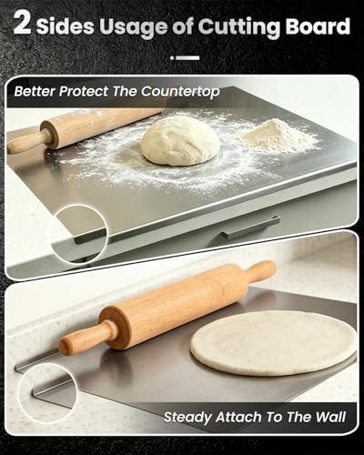 304 Stainless Steel Double-Sided Cutting Board Mat
