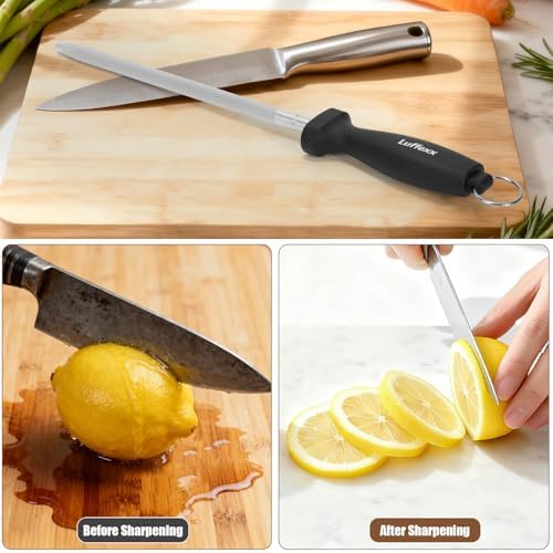 Professional 12-Inch Knife Sharpening Rod