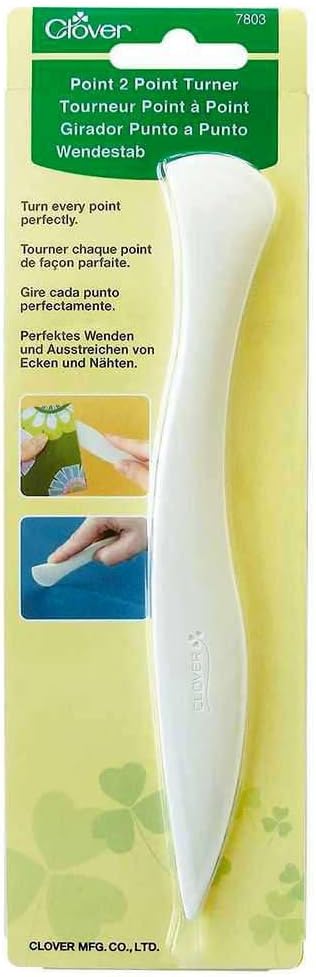 Clover Needlecraft 2 Point Turner, White