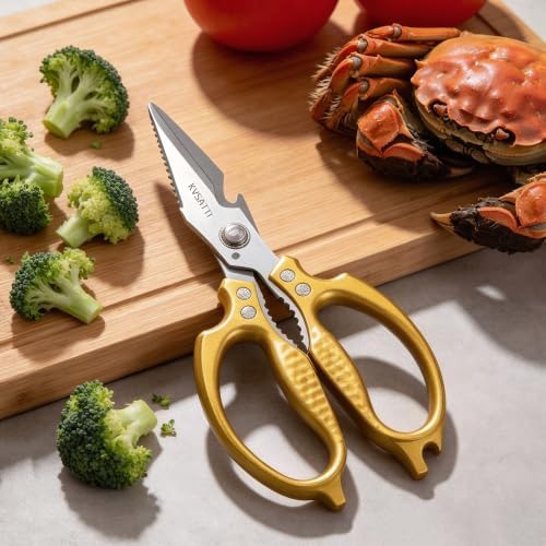 Kitchen Scissors for Food Meat Vegetables Cutting Sharp All Purpose