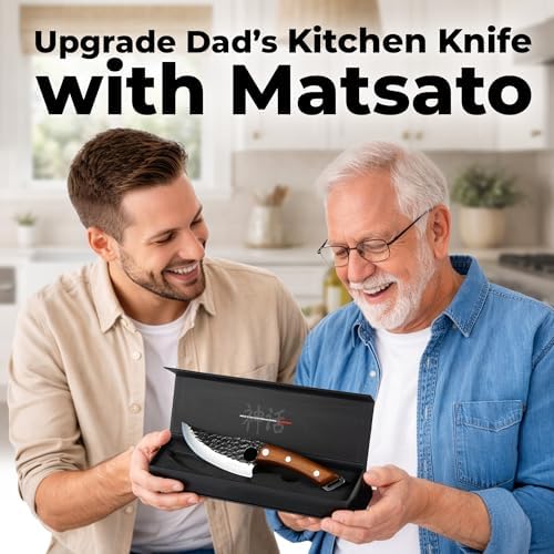 Matsato Chef Knife - Perfect Kitchen Knife for Cooking, Chopping