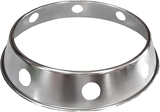 Sunrise Kitchen Supply Plated Reversible Steel Wok Ring (7.5"/10")