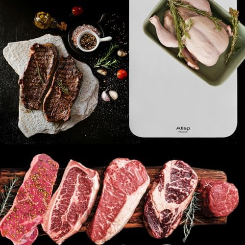 Titanium Cutting Board, Metal Cutting Board for kitchen with SGS-Certified (18 * 11.8inch)