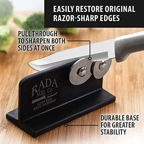 Rada Cutlery Quick Edge Knife Sharpener (R119), Pack of 6