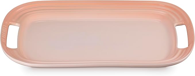 Le Creuset Stoneware Serving Platter, 16.25", Peche