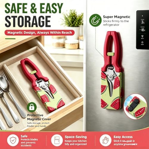 Kitchen Scissors, Stainless Steel Poultry Shears, Sharp Heavy Duty Scissors