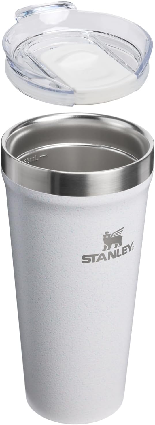 STANLEY Everyday Tumbler | Press Fit Drink Through Lid | Beverage, Coffee, and Cocktail Cup | Insulated Stainless Steel Wine Glass | BPA-Free