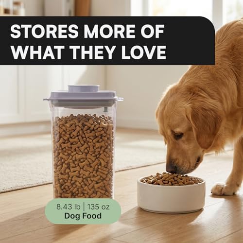 Bop Top Airtight Food Storage Containers | Pop-Top Lid | 16.5 Cups / 135 Oz