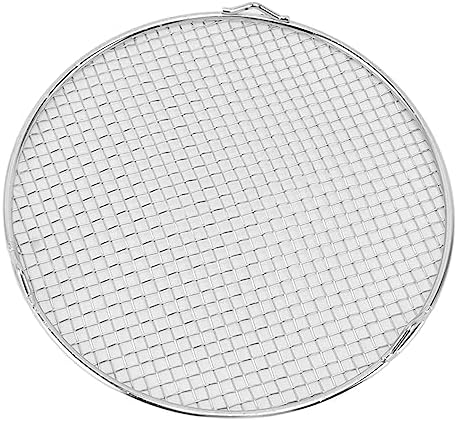 Rengue Stainless Steel Cooling Rack, 304 Grade Oven Safe 575F Dishwasher Safe for Baking Roasting Grilling Large Round 18CM (Large Round 18CM)