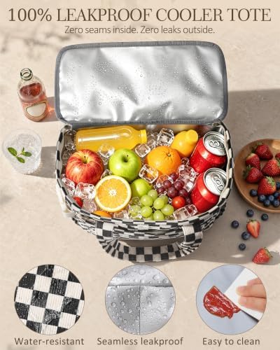 Bagstellar Corduroy Lunch Box for Women Insulated Lunch Bag Cooler Tote Bag