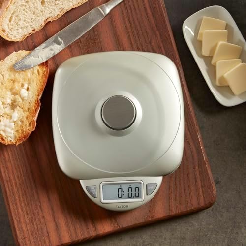 Taylor Digital Glass Surface Kitchen Scale - 11 lb Max Capacity