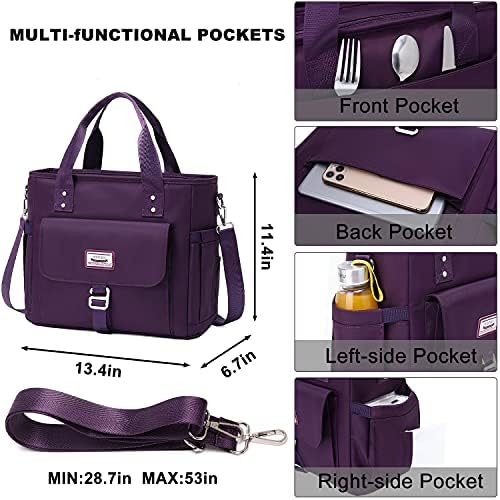Weitars Lunch Bag for Women Work,Insulated Lunch Box Lunch Tote Bag Work