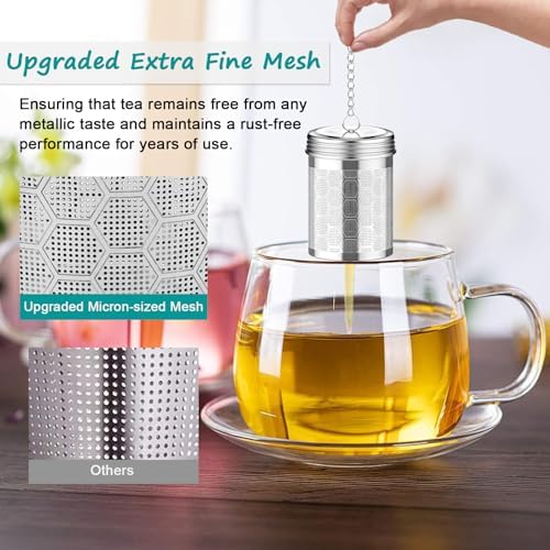 Tea Infuser for Loose Tea, Small 304 Stainless Steel Tea Strainer