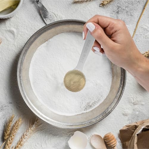 2PCS Yeast Measuring Spoon(2-1/4tsp, 2.25tsp, 0.25oz)