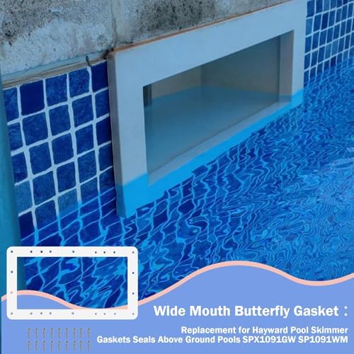 Wide Mouth Skimmer Butterfly Gasket Fits for Hayward Pool Skimmer Gaskets