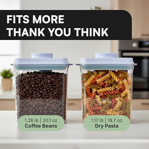 Bop Top Airtight Food Storage Containers | Pop-Top Lid | 7 Cups / 57 Oz