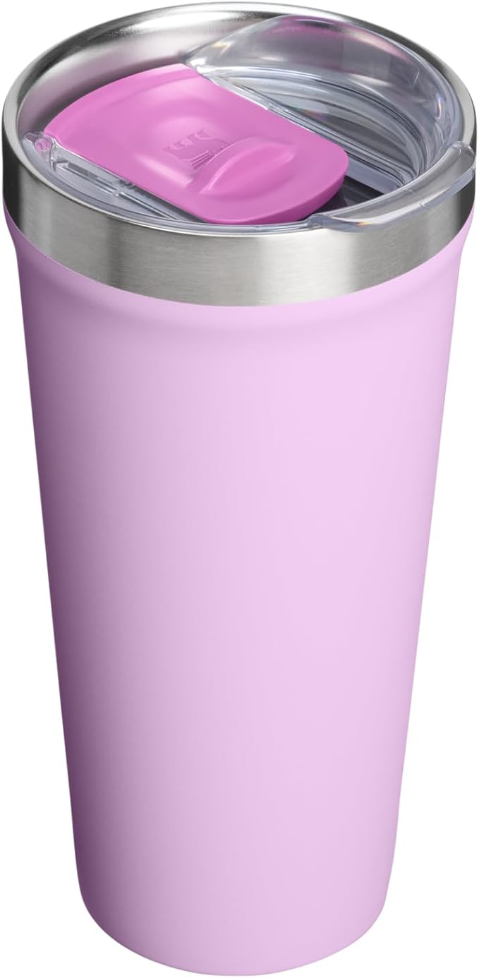 STANLEY Everyday Tumbler | Press Fit Drink Through Lid | Beverage, Coffee, and Cocktail Cup | Insulated Stainless Steel Wine Glass | BPA-Free