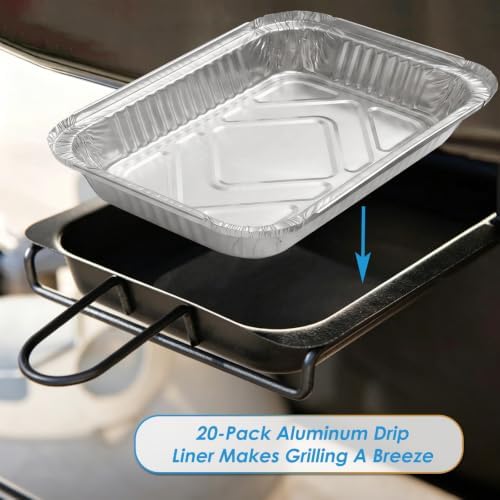 20-Pack Grease Pan Liner for Expert Grill 720-0789H 720-1049 720-0968