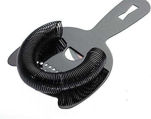 Barfly Heavy Duty Spring Bar Strainer, Gun Metal Black