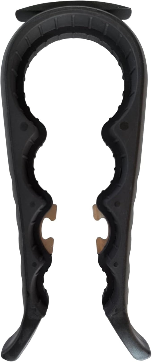 5-in-1 Jar Opener whit Beer bottle opener for Weak Hands,Non-slip Easy Grip Can Opener,Used to remove stubborn LIDS (Black)