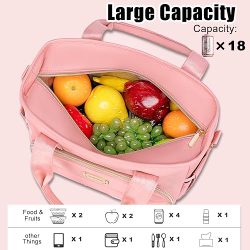 Weitars Insulated Lunch Bag for Women Men,Leak Proof Lunch Box for Work