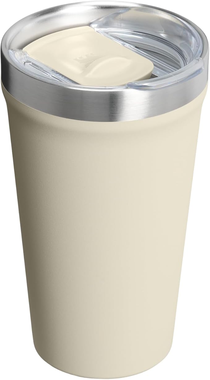 STANLEY Everyday Tumbler | Press Fit Drink Through Lid | Beverage, Coffee, and Cocktail Cup | Insulated Stainless Steel Wine Glass | BPA-Free