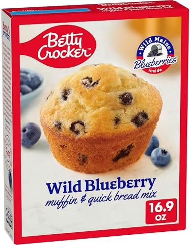 Betty Crocker Wild Blueberry Muffin & Quick Bread Mix, 16.9 oz