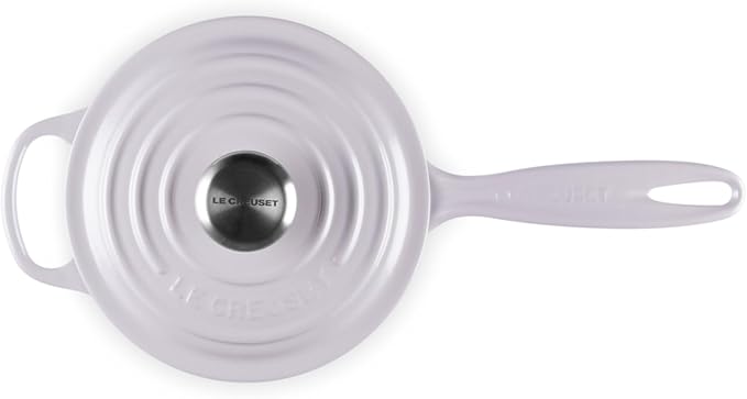 Le Creuset Enameled Cast Iron Signature Saucepan, 1.75 qt., Shallot