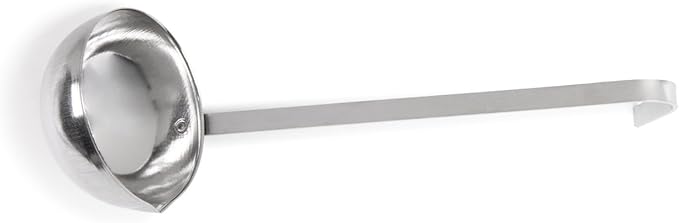 Fox Run Stainless Steel Serving Utensils, Mini Serving Ladle, 6.5"