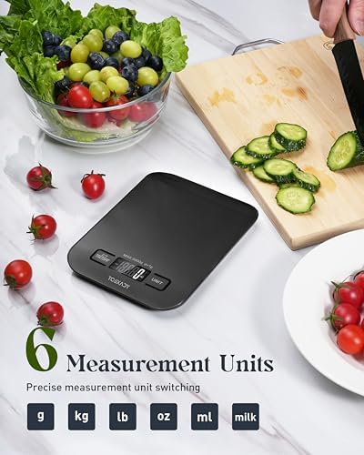 Food Scale, Digital Kitchen Scale with Grams & Ounces Units, 11lb