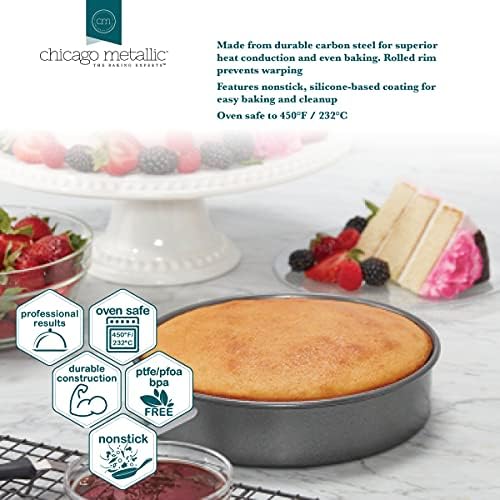 Chicago Metallic 8 Inch Round Cake Pan
