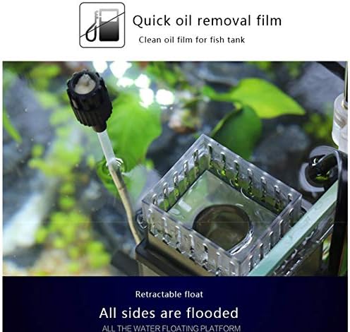 Marine Color Aquarium Surface Protein Skimmer 5W JY03 Aquarium Oil Film Processor JY-03 Oil Removal Filter Fish Tank Filter