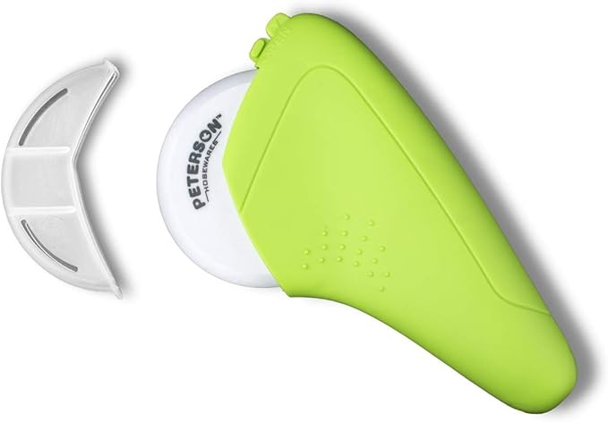 Peterson Housewares Ceramic Pizza Cutter - Green Handle