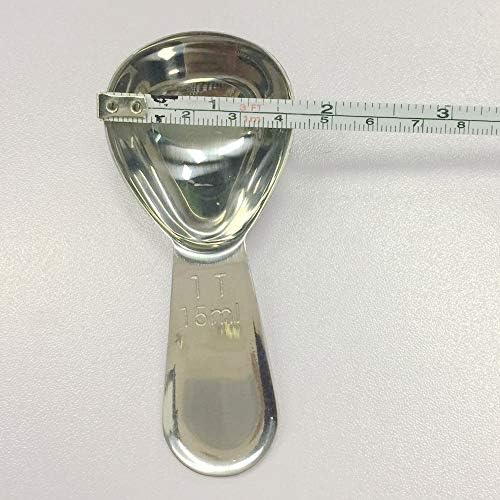 CoaGu 3pcs 15ml Coffee Scoops: Durable 18/8 Stainless Steel Tablespoons (1 Tbsp) for Precision Coffee Brewing and Baking