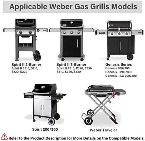 GARNETIN 67047 Grease Catcher & Liners for Weber Spirit, Genesis & Traveler