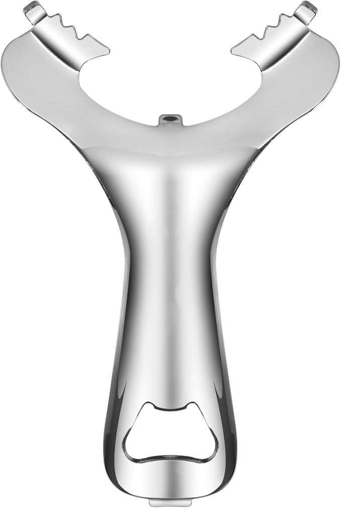 Mason Jar Opener No Lid Dents or Damage Multifunctional Jar Opener Easy Twist Manual Handheld Top Remover Bottle Opener Made For Lifetime